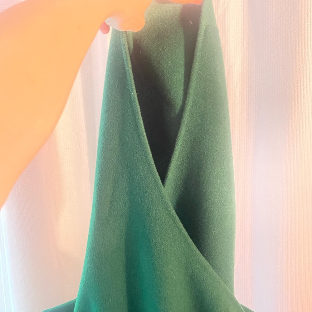 BCBGMaxAzria green wool blend coat - Picture 7 of 15